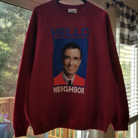 Mr Rogers Hello Neighbor sweatshirt - Picture 2 of 5